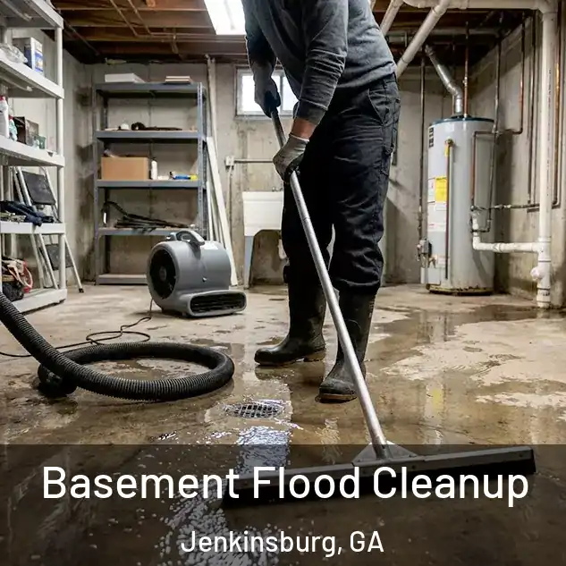  Basement Flood Cleanup Jenkinsburg, GA