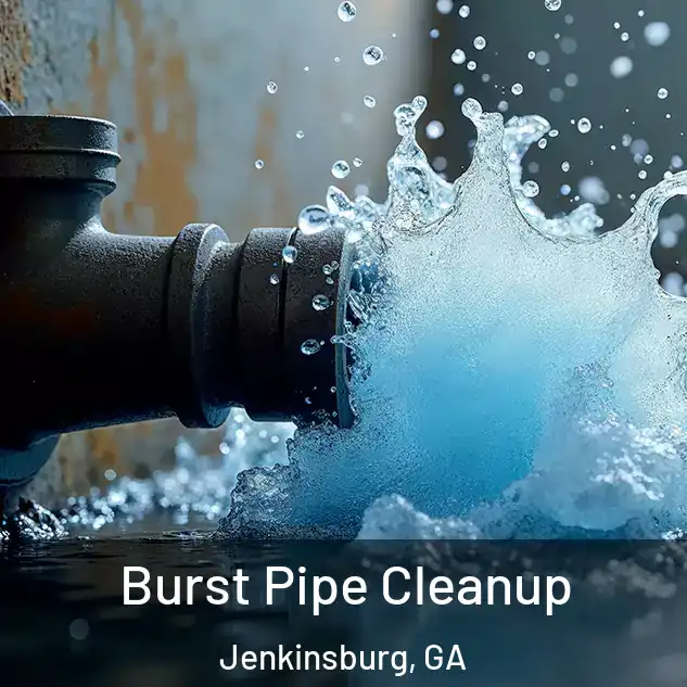  Burst Pipe Cleanup Jenkinsburg, GA