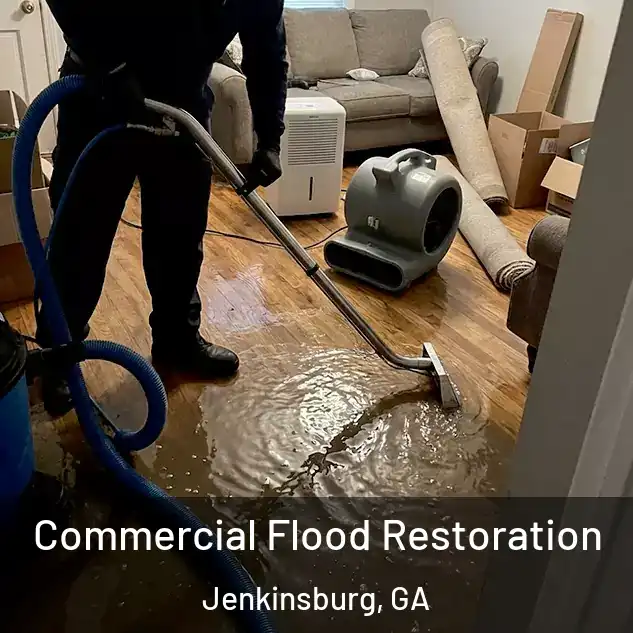 Commercial Flood Restoration Jenkinsburg, GA