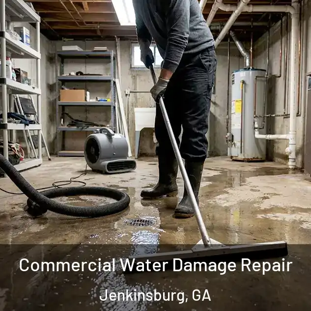  Commercial Water Damage Repair Jenkinsburg, GA