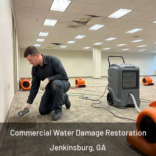  Commercial Water Damage Restoration Jenkinsburg, GA