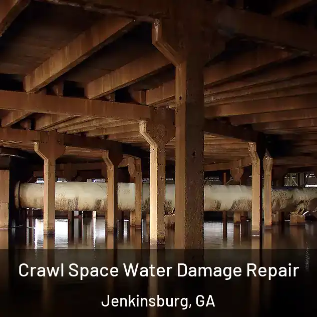  Crawl Space Water Damage Repair Jenkinsburg, GA