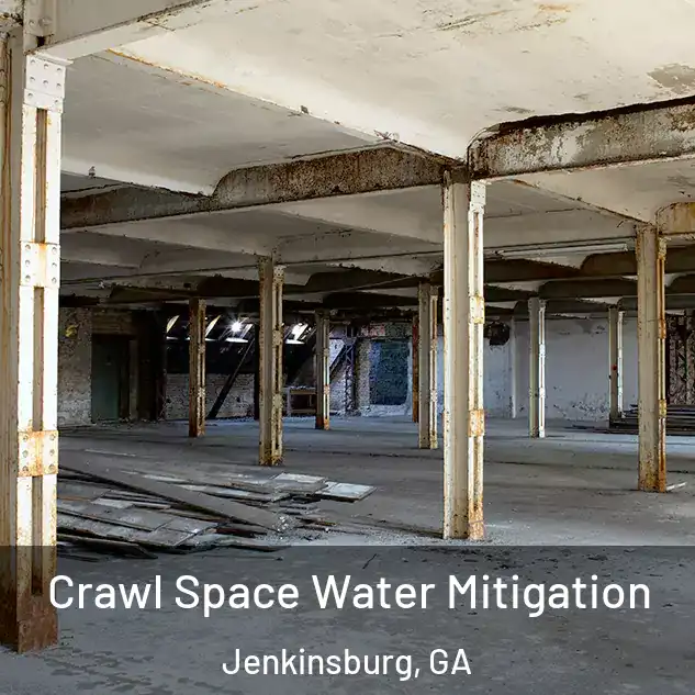  Crawl Space Water Mitigation Jenkinsburg, GA