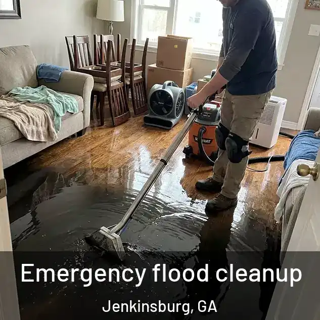  Emergency flood cleanup Jenkinsburg, GA