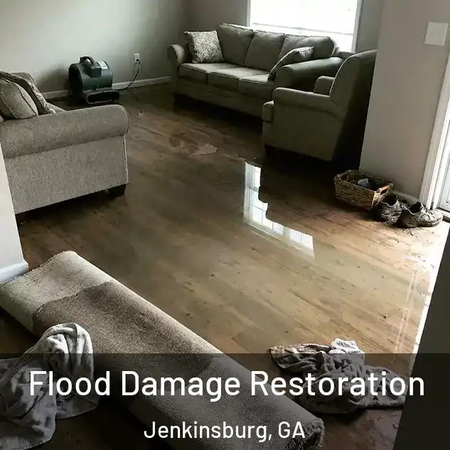  Flood Damage Restoration Jenkinsburg, GA