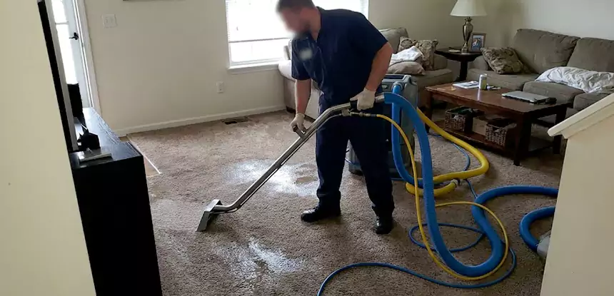 Flooded Basement Carpet Cleanup Jenkinsburg 
