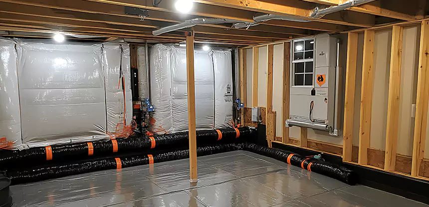Crawl Space Humidity Control in Jenkinsburg
