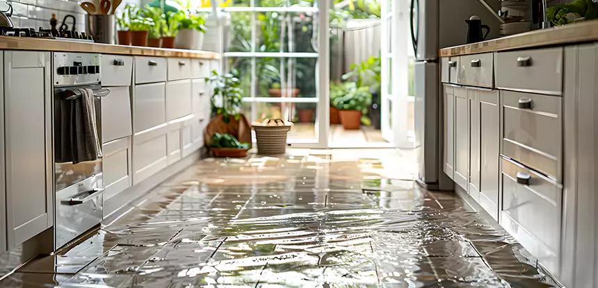 Kitchen Water Mitigation Services in Jenkinsburg