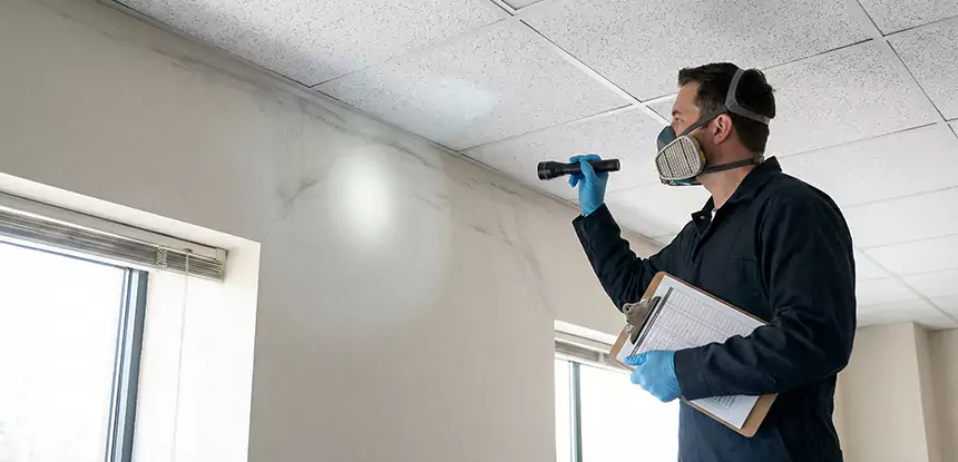 Ceiling Water Damage Inspection in Jenkinsburg