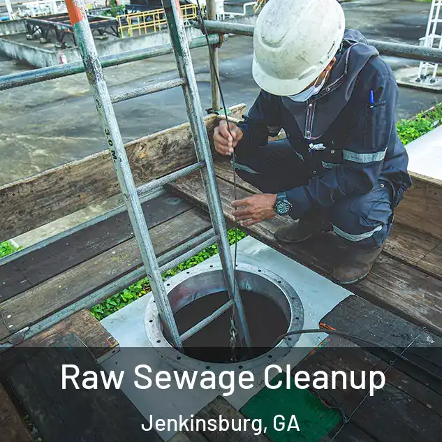  Raw Sewage Cleanup Jenkinsburg, GA