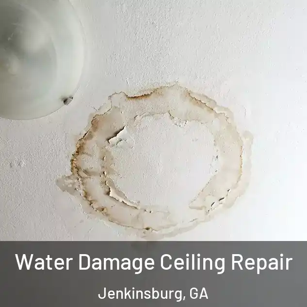  Water Damage Ceiling Repair Jenkinsburg, GA
